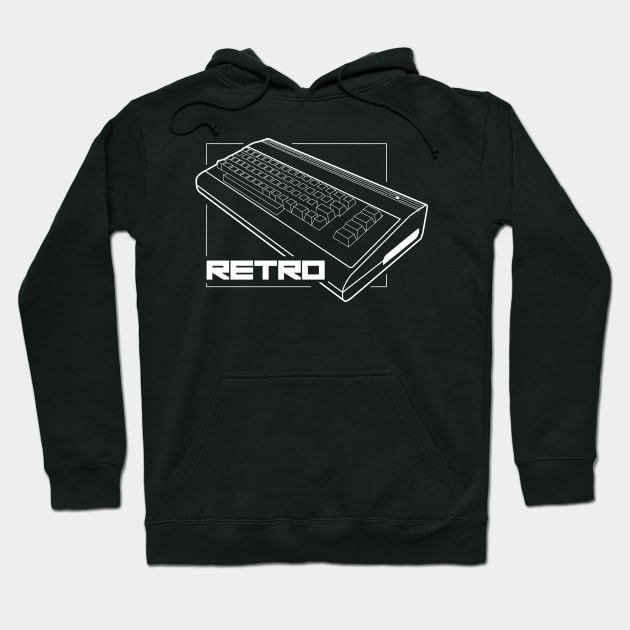 retro computer Hoodie by lkn